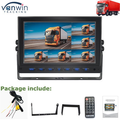 7 pulgadas en tiempo real GPS 4G AHD 4CH Monitor TFT Monitor de coche