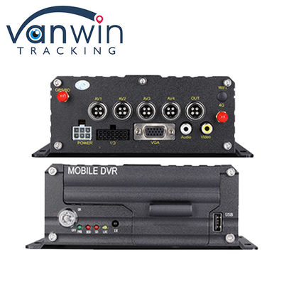 4 Ch DVR móvil de camión de AI con AI DSM ADAS soporte BSD 4G 5G GPS WIFI