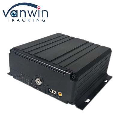 Full HD 1080P 8CH DVR móvil tarjeta SD 4G GPS H.265 CMSV6 Sistema de seguridad de DVR de autobús y camión