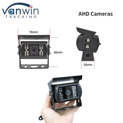 Super Gran Ángulo IP68 1080P AHD Cámara de vigilancia de automóviles para autobuses, camiones, remolques de furgonetas y vehículos