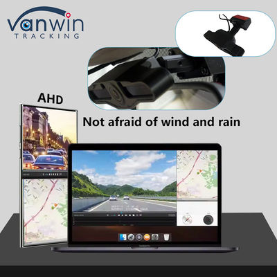 2 cámaras con lente de 2,9 pulgadas AHD Dash Cam Recorder con Super Wide Angle Dual Lens Video Recorder