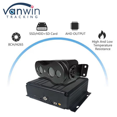 8 canales HDD SSD almacenamiento automático de autobús de la gente contador Wifi 4G DVR móvil