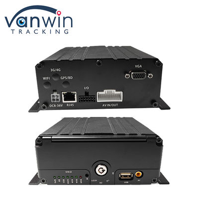 4G 6 Canal H. 265 HDD DVR móvil para automóviles