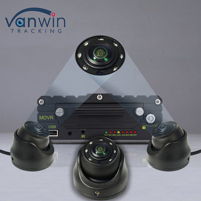 1080P Visión nocturna AHD Cámara de domo de automóvil para autobús Semi-remolque Camión Monitor de seguridad Cámara de automóvil