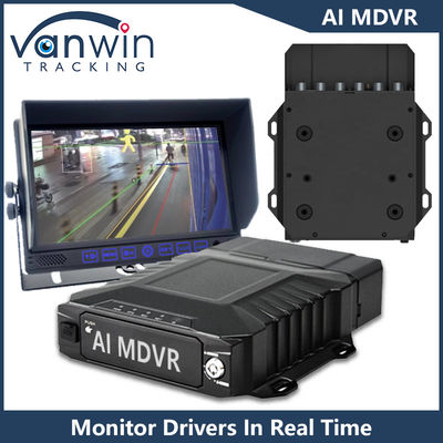 AHD 1080P 8CH 4G GPS DVR móvil con ADAS DSM BSD algoritmo incorporado AI