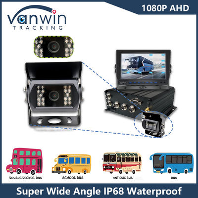 1080P AHD IP68 cámara de vigilancia de automóviles IR de visión nocturna cámara de vehículo para autobús camión