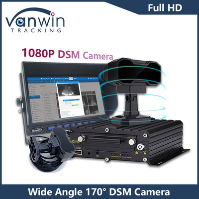 DMS 4G GPS Full HD Monitoreo Camión Cámara de fatiga Material de seguridad contra el sueño Conductor