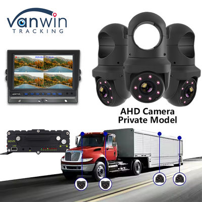IP69K Full HD de visión nocturna de la cámara de domo de coche modelo privado 7 luces IR de la cámara de coche para el autobús Turck