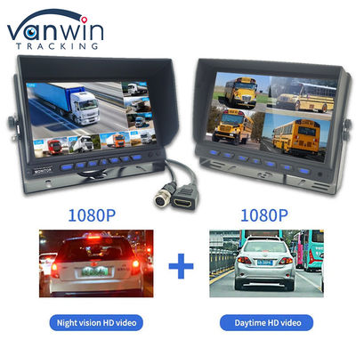 10Display de pantalla de automóvil AHD de.1 pulgadas 8CH MDVR cámara 1080P Color TFT sistemas de monitoreo de automóviles