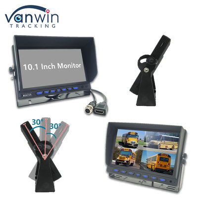 10Display de pantalla de automóvil AHD de.1 pulgadas 8CH MDVR cámara 1080P Color TFT sistemas de monitoreo de automóviles
