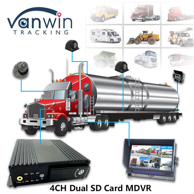 MAX 512 GB Almacenamiento de tarjetas SD 4CH DVR móvil con 4G GPS 1080P Full HD SD Card Mdvr