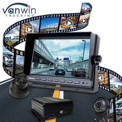 9 pulgadas AHD 1080P MDVR Monitor de 8 canales Full HD Monitor de pantalla dividida para vehículo
