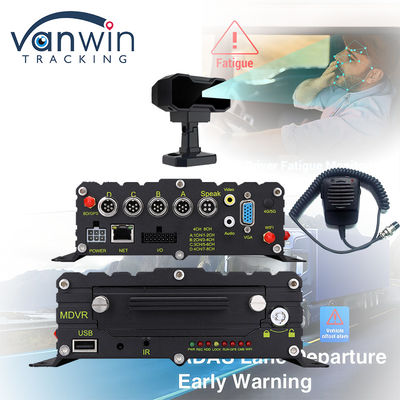 8CH AI BSD ADAS DMS MDVR Sistema HD 1080P HDD DVR móvil con función WIFI 4G GPS