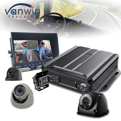 H.264 4CH HD 1080P DVR móvil 4G GPS WIFI Tarjeta SD MINI MDVR para monitoreo de video de automóviles