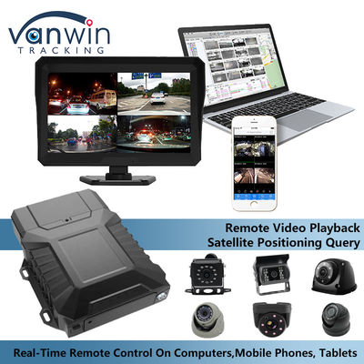 8CH 1080P AHD HDD DVR móvil con 4G GPS MDVR grabador Sistema de alarma de vigilancia de seguridad de camión