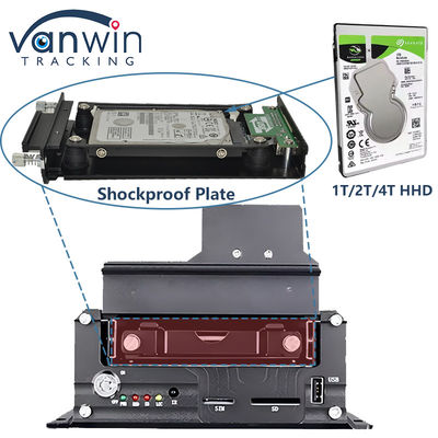 4CH 5G CMSV6 Sistema AI DVR móvil con GPS ADAS BSD DMS H.265 MDVR para monitoreo de CCTV de automóviles