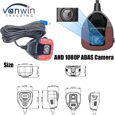 Cámara ADAS delantera del vehículo con monitor 4G AI ADAS MDVR para gestión de flotas