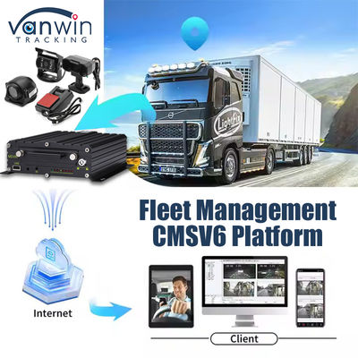 8CH AI ADAS DMS BSD DVR móvil HDD MDVR 2TB Plataforma de seguimiento de apoyo para vehículos DVR para vehículos
