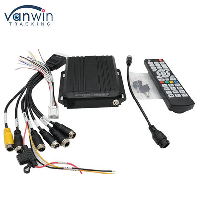 OEM ODM Tiempo real 4CH GPS DVR móvil con 4G 1080P WiFi con doble tarjeta SD MDVR para autobús