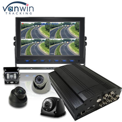 4CH 4G HDD DVR móvil GPS WiFi Video en vivo de automóvil CCTV DVR camión Sistema Cmsv6