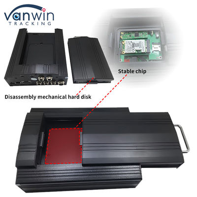 4CH 4G HDD DVR móvil GPS WiFi Video en vivo de automóvil CCTV DVR camión Sistema Cmsv6