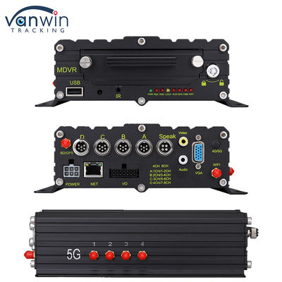 8CH 1080p 4G AI DVR móvil con ADAS DMS Sistema de cámara BSD GPS DVR móvil para camión