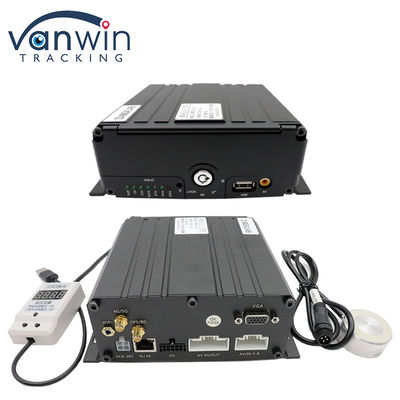 Full HD 1080P 8CH DVR móvil H.265 CMSV6 Conducir autobús 4G Wifi MDVR Cámara de automóvil Autobús