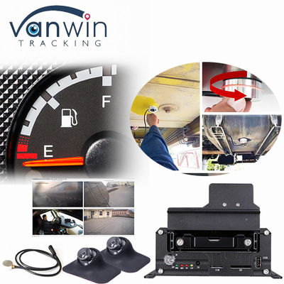 5G 4CH Full HD DVR móvil en vivo con monitoreo de nivel de combustible GPS CCTV del vehículo
