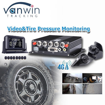 4CH 8CH SD Mdvr Control de la presión del combustible en los neumáticos Gestión del seguimiento de la flota