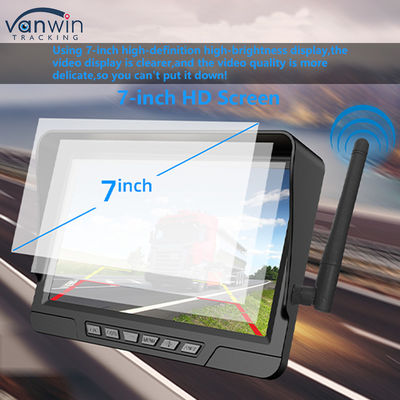 7 pulgadas de monitoreo inalámbrico del coche Kit de cámara solar con IP68 CCTV Seguridad cámara inalámbrica