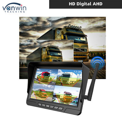 7 pulgadas de monitoreo inalámbrico del coche Kit de cámara solar con IP68 CCTV Seguridad cámara inalámbrica