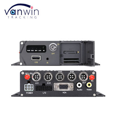 4 canales ADAS DSM DVR de automóviles con 4G GPS AHD cámara Grabadora de vídeo de tarjeta SD para entrenamiento de conducción de automóviles DVR móvil para camiones