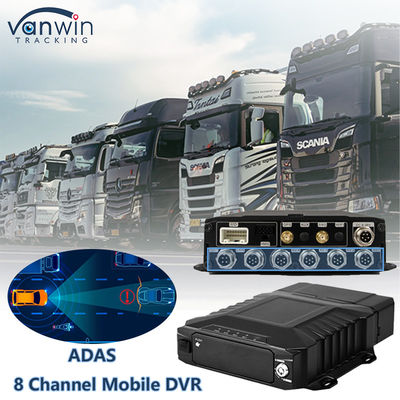 8CH 1080P Ai HDD DVR móvil Monitoreo y seguimiento en tiempo real 4G Ai Adas DMS MDVR Sistema de CCTV