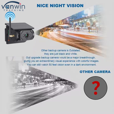10.1 pulgadas de monitoreo de automóviles energía solar vigilancia inalámbrica sistema de CCTV seguridad de la cámara