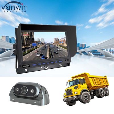 AHD Monitor 4 Canal 7 pulgadas Full HD1080P MDVR Split Display Monitor de coche para el vehículo