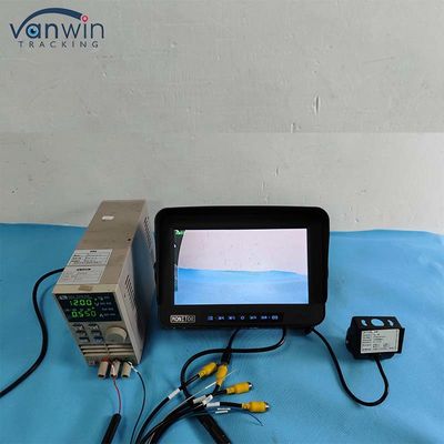AHD 1080P MDVR Monitor 10.1 pulgadas 6 canales impermeable Dividido Monitor de visualización Tarjeta SD para vehículo
