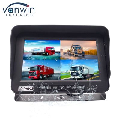 4 CH AI Sistema de monitoreo de vehículos IPX69 Impermeable a la explosión 10 pulgadas AHD