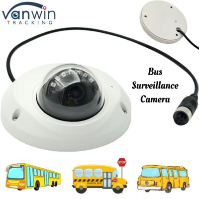 1080P Cámara de automóviles Cúpula de autobuses Cámara de vigilancia Seguridad para pasajeros y conductores
