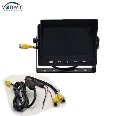 Monitoreo GPS de automóviles de 5 pulgadas HD AHD Digital TFT LCD Sistema de monitoreo automático pequeño IPS Pantalla de visión trasera