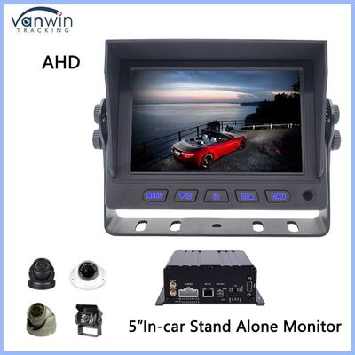 5 pulgadas AHD LCD Monitor de automóviles pantalla digital para vehículos USB GPS para camiones