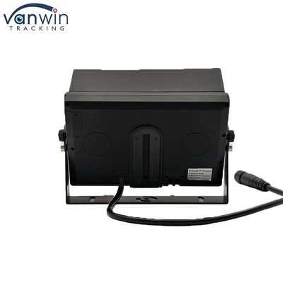 AHD 1080P MDVR Monitor de 7 pulgadas de pantalla dividida Monitor de tarjeta SD Cámara de vista trasera Kit de marcha atrás para autocaravana de camioneta de autobús
