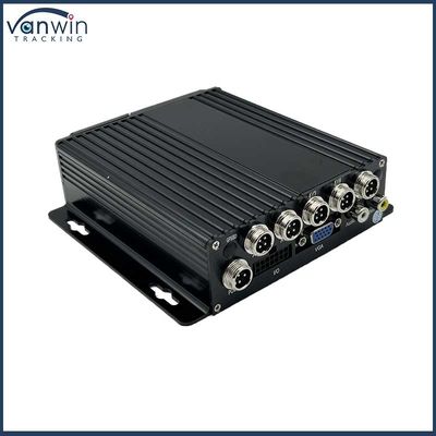 4CH 1080P Dual SD Card DVR móvil 4G GPS1080P Función GPS del vehículo 12 meses de garantía