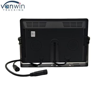 Negro de alta definición 4 canales de monitoreo de automóviles 7 "9" 10" Tamaño opcional para una variedad de vehículos Sistema PAL / NTSC