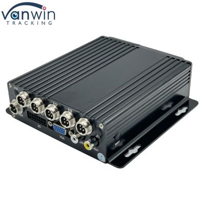 4G GPS MDVR 4 CH SD Card Video Recorder Dual Card Dual Standby para la vigilancia de la seguridad del vehículo
