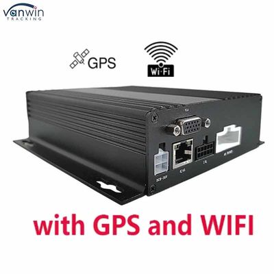 Sistema de monitoreo digital 4CH MDVR 4G SD 1080P Vehículo GPS Función WIFI para taxi camión autobús cámara DVR