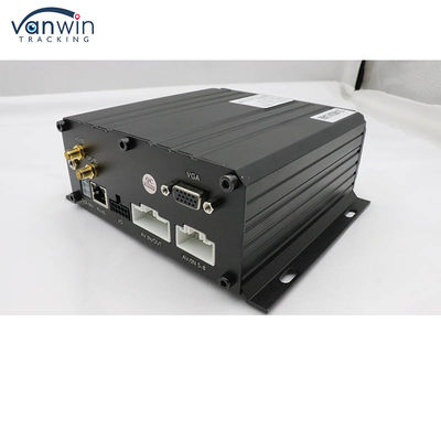 4 canales AHD 1080P tarjeta SD 256G DVR móvil con puerto USB VGA para camión de seguridad DVR registrador