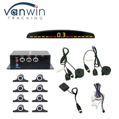 5M Sensor de estacionamiento Kit de estacionamiento de automóviles Buzzer 8 Sensores de respaldo inverso Radar de alerta de sonido Indicador Sistema de sonda