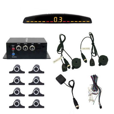 5M Sensor de estacionamiento Kit de estacionamiento de automóviles Buzzer 8 Sensores de respaldo inverso Radar de alerta de sonido Indicador Sistema de sonda