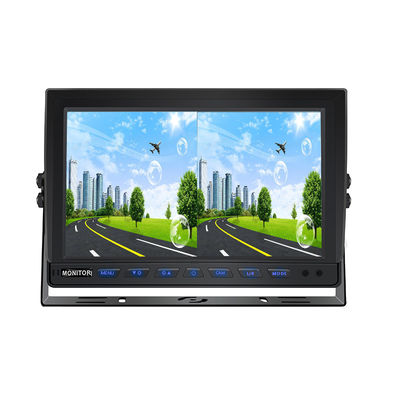 10.1 pulgadas HD TFT pantalla LCD pantalla impermeable del vehículo para camiones / furgonetas suministro de energía DC 12V-24V -30C a 80C modo nocturno