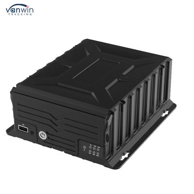 Sistema de DVR móvil 4CH 1080P AI con rastreador GPS y cámara trasera del vehículo